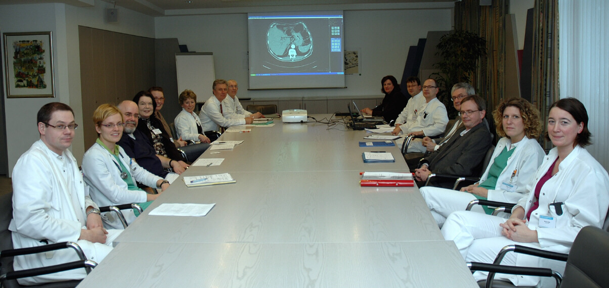 Teilnehmerfoto: Interdisziplinäre Tumorkonferenz zu Erkrankungen der Prostata